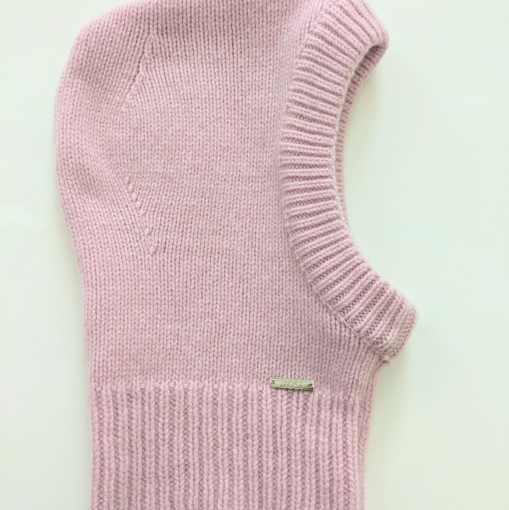 50% Cashmere 50% Merino Warm Toddler Little Kid Winter Balaclava Ski Mask Hat